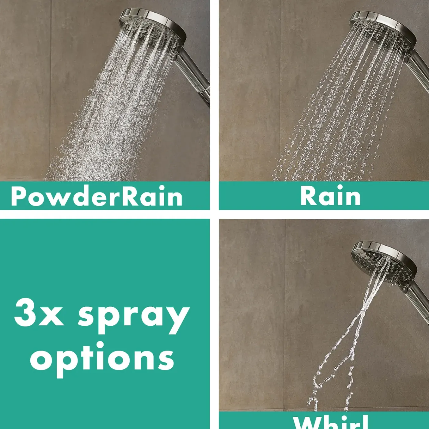 Hansgrohe Handdouche Raindance Select S - 120mm - 3 Stralen - Chroom