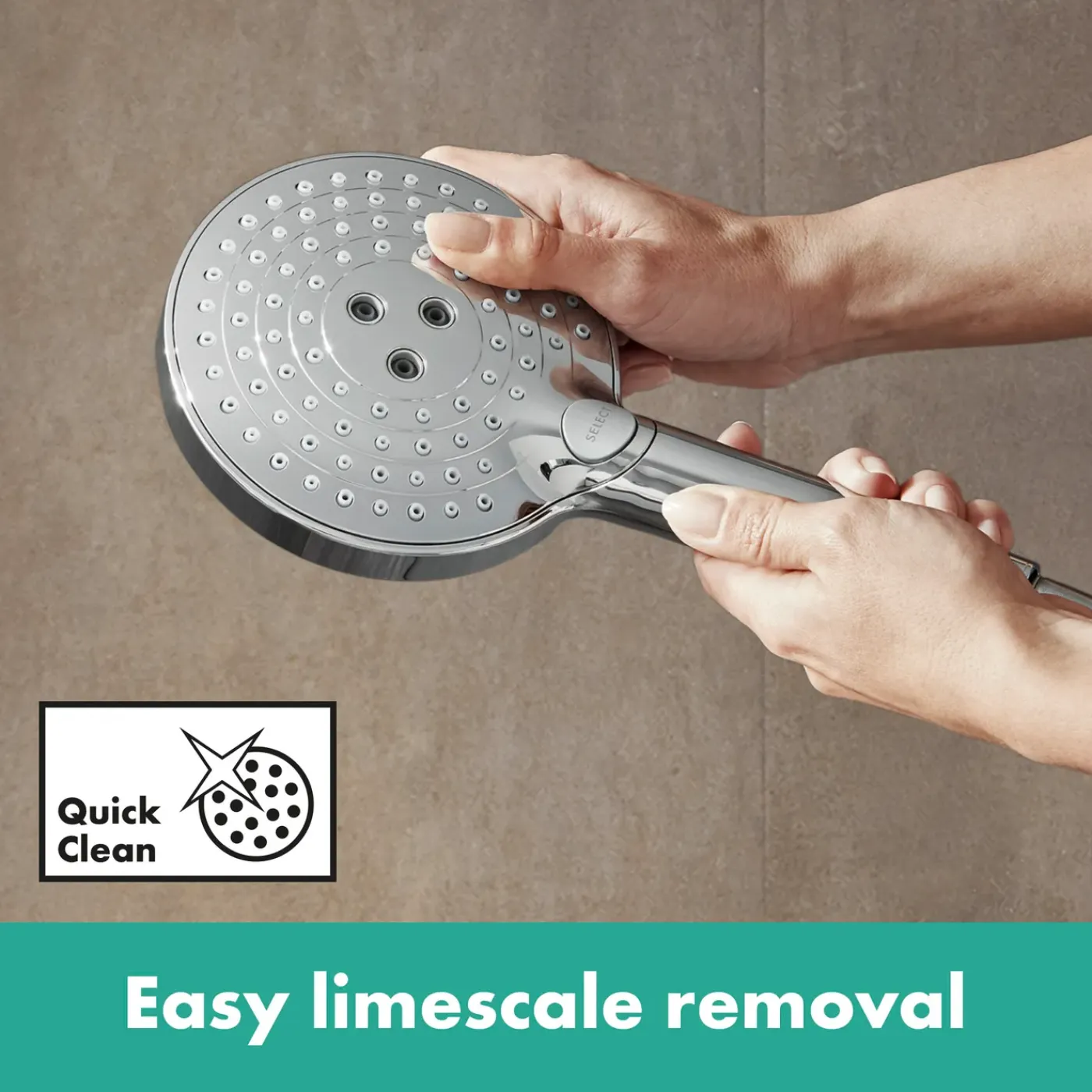 Hansgrohe Handdouche Raindance Select S - 120mm - 3 Stralen - Chroom