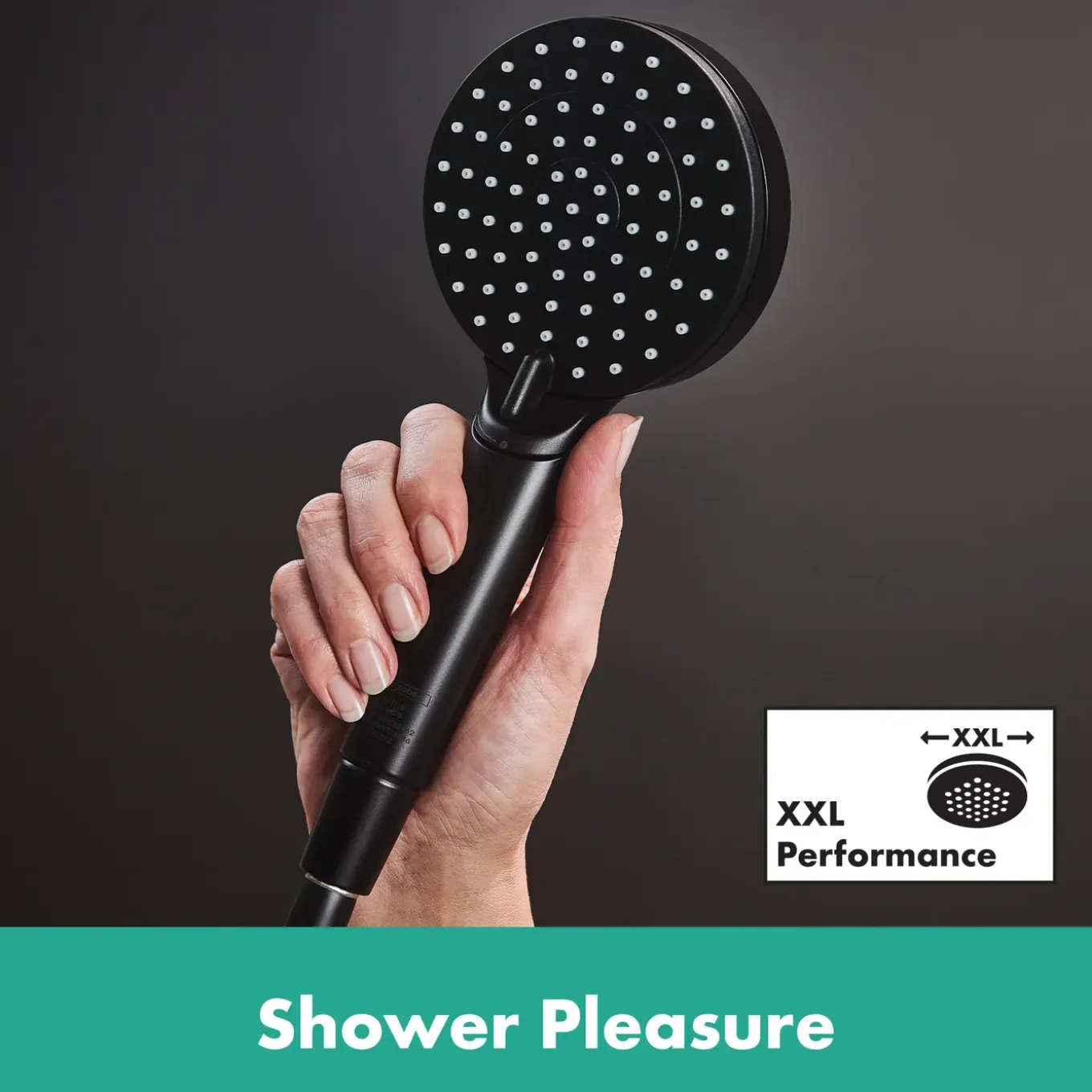 Hansgrohe Handdouche Vernis Blend - 100mm - 2 Stralen - Mat Zwart