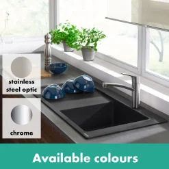 Hansgrohe keukenmengkraan MySport Eco medium chroom