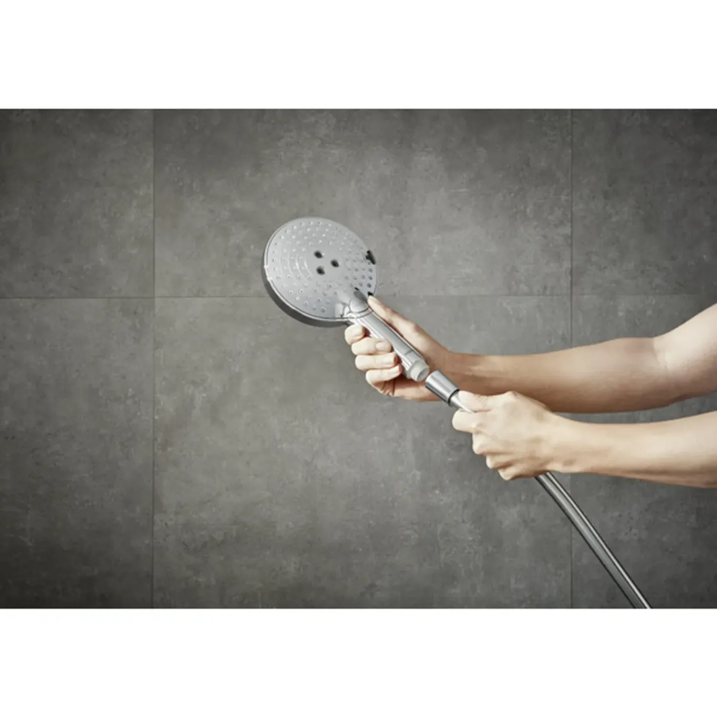 Hansgrohe Raindance Select S 120 - Handdouche - 3jet - Met Ecosmart - Hoogglans Chroom
