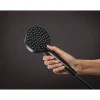 Hansgrohe Regendouche Vernis Blend - Met Thermostatische Kraan - Zwart - Mat - Rond - Met Handdouche - 15cm hartafstand - 2-straals - Waterbesparend