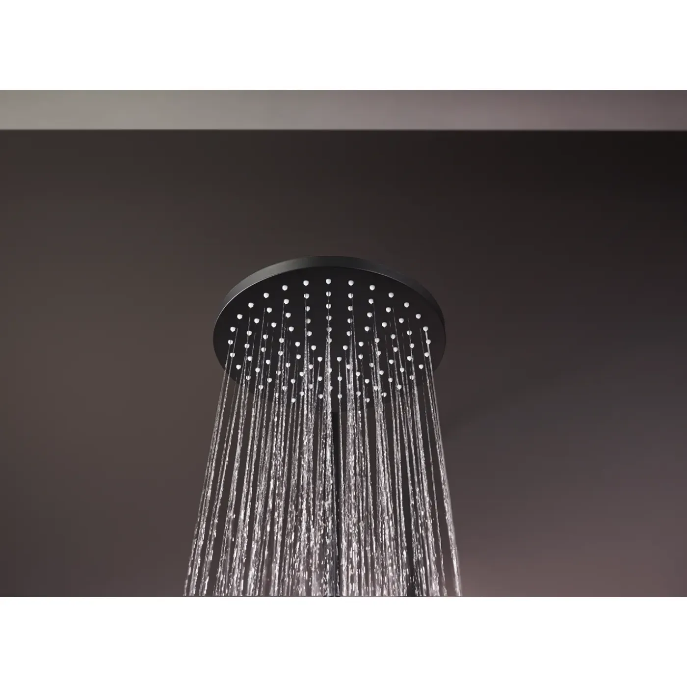 Hansgrohe Regendouche Vernis Blend - Met Thermostatische Kraan - Zwart - Mat - Rond - Met Handdouche - 15cm hartafstand - 2-straals - Waterbesparend