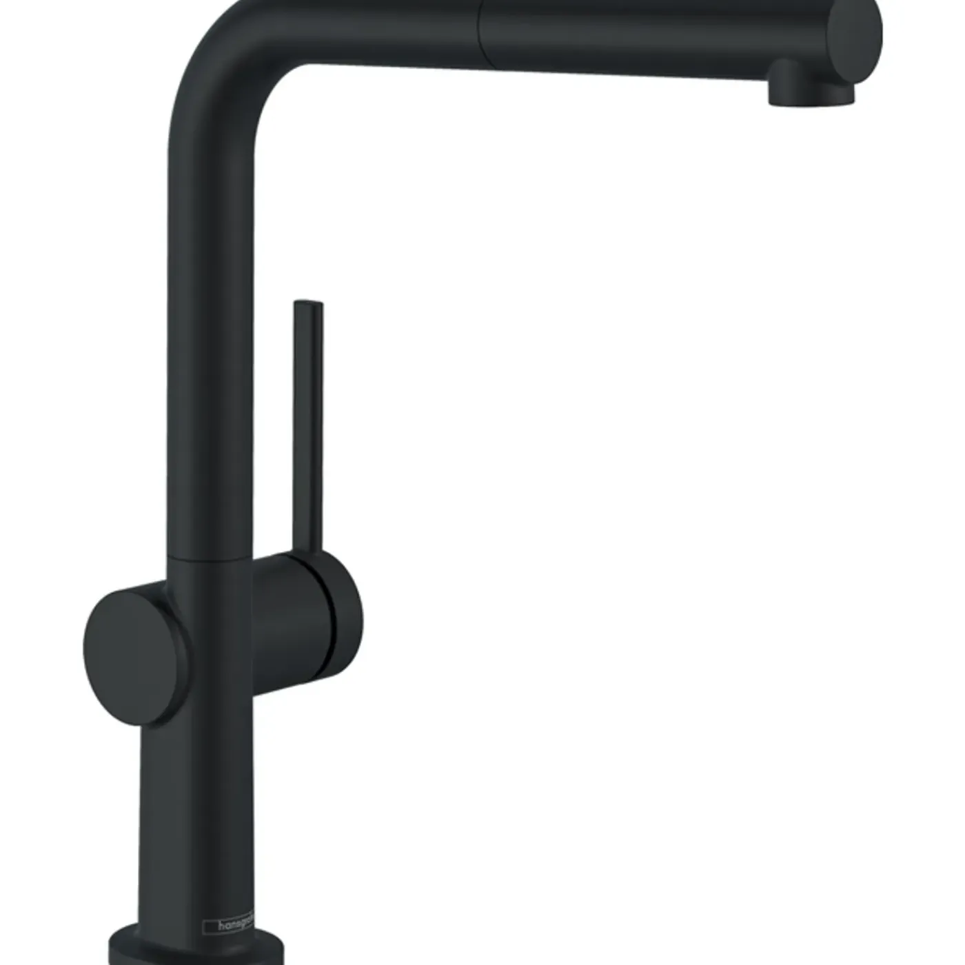 Hansgrohe Talis M54 - 1 Greeps Keukenmkr - 270 Met Uittrekbare Uitloop - Mat Zwart