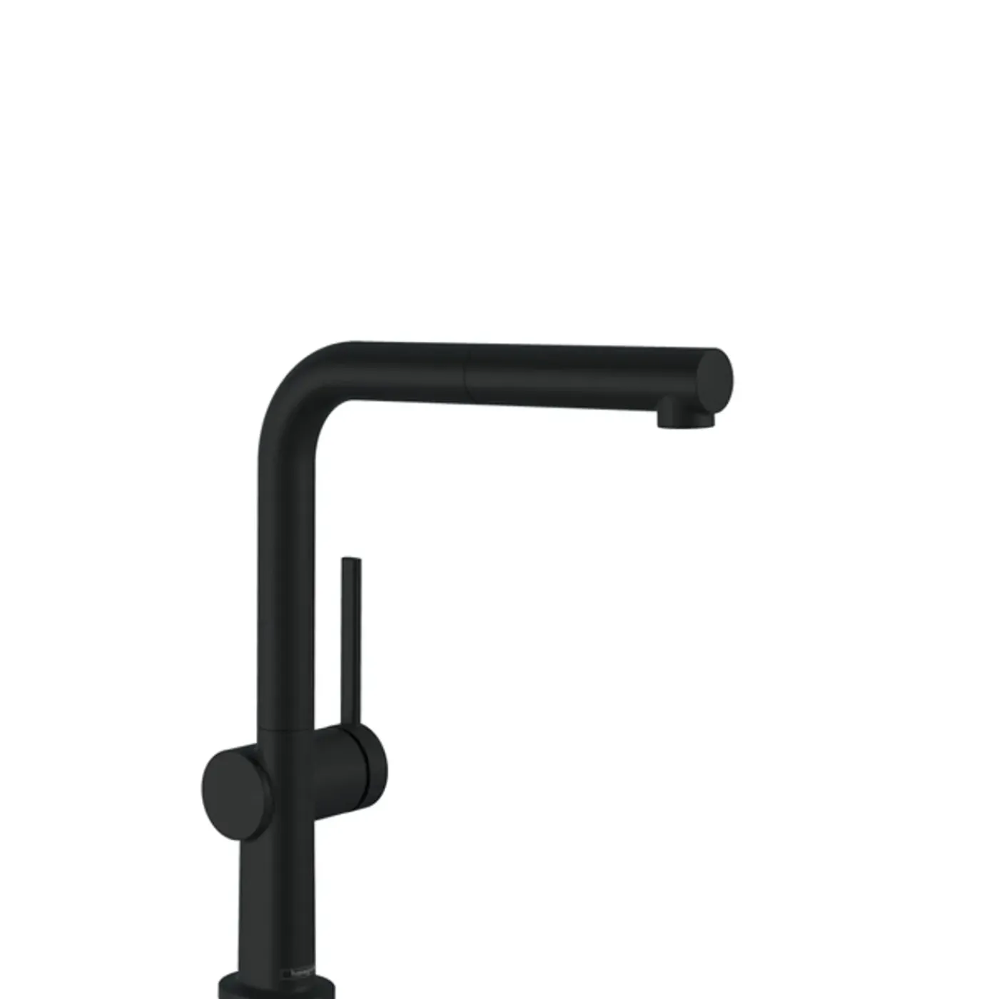 Hansgrohe Talis M54 - 1 Greeps Keukenmkr - 270 Met Uittrekbare Uitloop - Mat Zwart