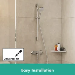 Hansgrohe Vernis Blend Doucheset - Ecosmart - Met Crometta - Glijstang 65 Cm - Hoogglans Chroom
