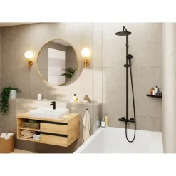 Hansgrohe Vernis Blend 1-gats Wastafelkraan - 100 Zonder Waste - Voorsprong 10.8cm - Hoogglans