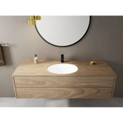 Hansgrohe Vernis Blend 1-gats Wastafelkraan - 100 Zonder Waste - Voorsprong 10.8cm - Hoogglans
