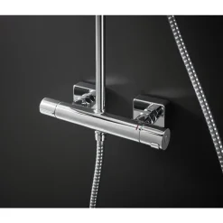 Hansgrohe Vernis Shape Opbouw Regendoucheset – Thermostatisch – 23 Cm Hoofddouche – Waterbesparend –