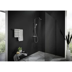 Hansgrohe Vernis Shape Opbouw Regendoucheset – Thermostatisch – 23 Cm Hoofddouche – Waterbesparend –
