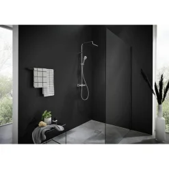 Hansgrohe Vernis Shape Opbouw Regendoucheset – Thermostatisch – 23 Cm Hoofddouche – Waterbesparend –