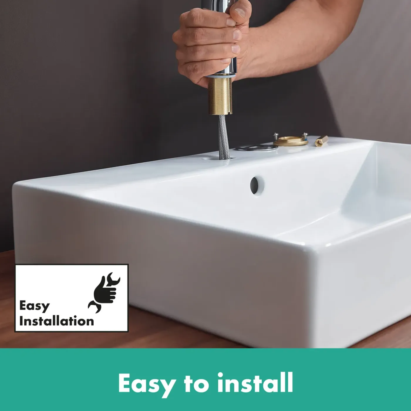 Hansgrohe Wastafelmengkraan Vernis Blend - CoolStart - Chroom