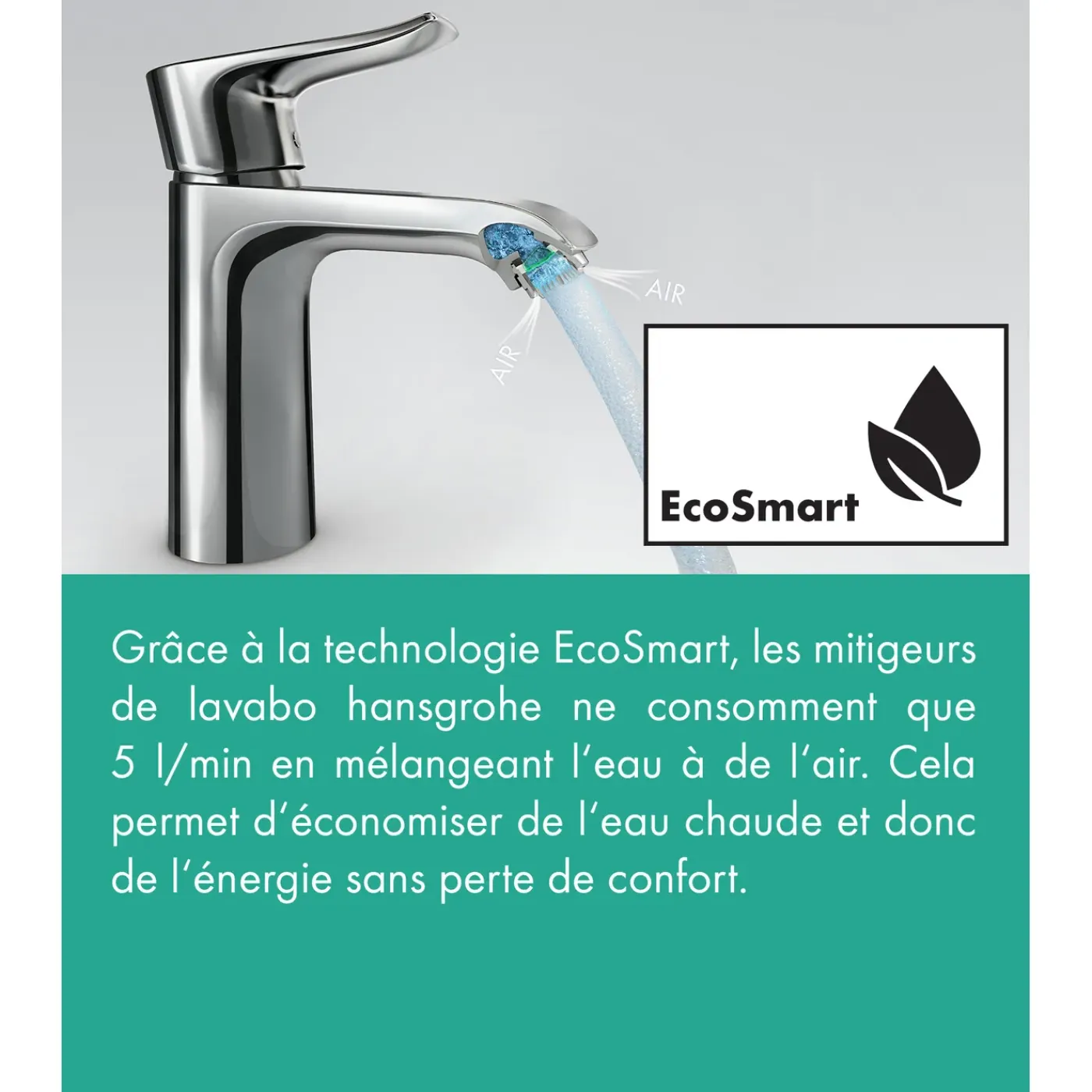 Hansgrohe Wastafelmengkraan Vernis Blend - CoolStart - Chroom