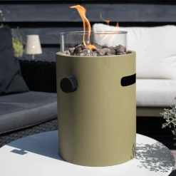 Happy Cocooning Tafelbrander Lumi Steel Olive Green