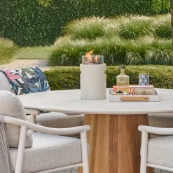 Happy Cocooning Tafelbrander Lumi Stone Travertine