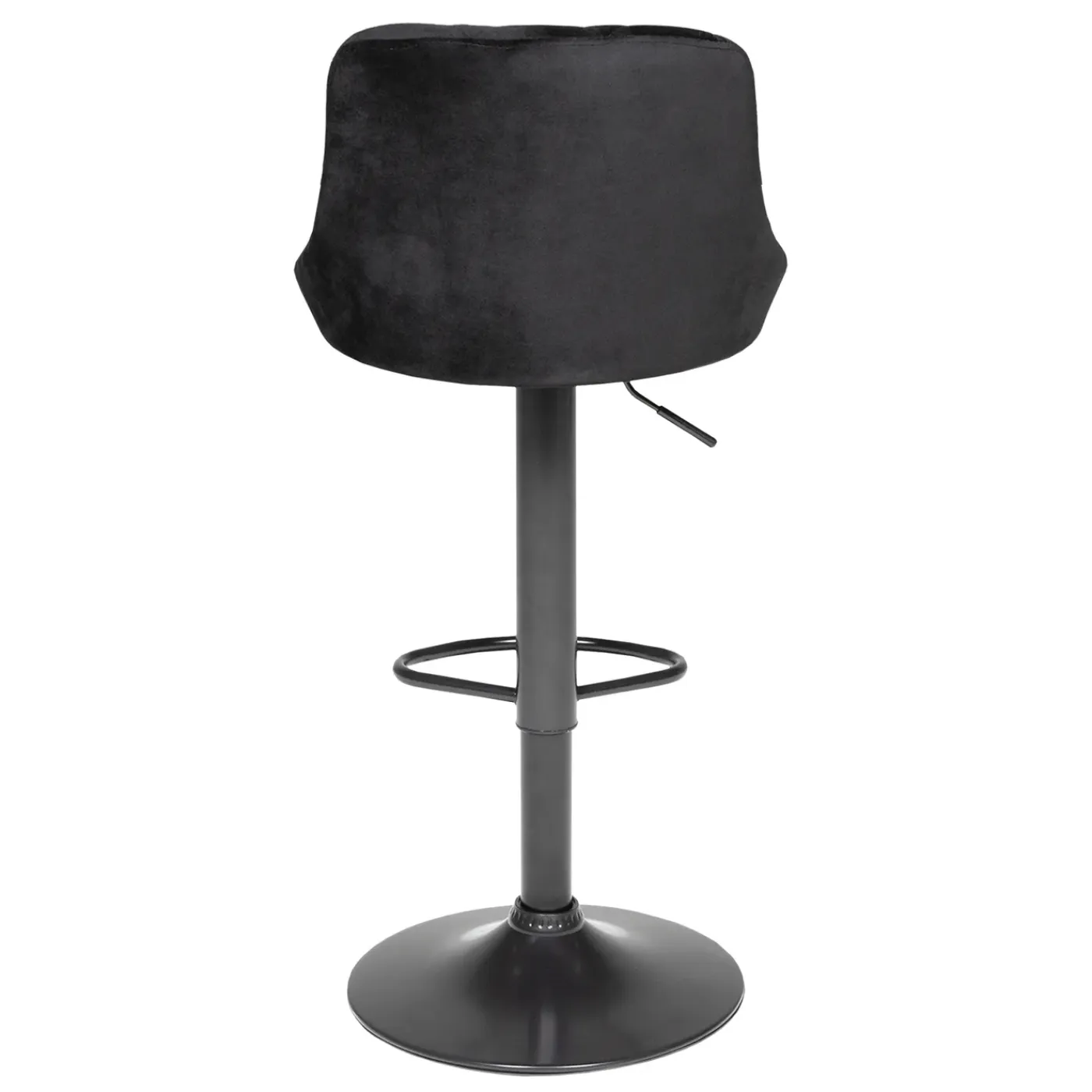 Happy Garden Barkruk Robin Zwart Fluweel Set Van 2