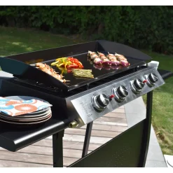 Happy Garden Gas Bakplaat Valencia 4 Branders 10kw