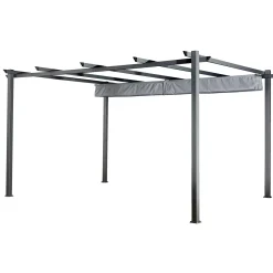 Happy Garden Pergola Cassis Grijs 405/298.5/227 Cm