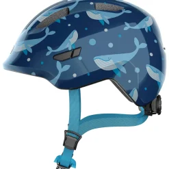 Kinderen Tormino Helm Smiley 3.0 Blauw whale M 50-55cm