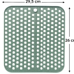 HEM Afwas Set - Afwasbak 8l - Bamboe Afwasborstel - Groene Afdruipmat
