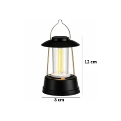 Hem Led Campinglamp Met Ophanghaak – Werkt Op Aaa