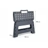 HEM Opvouwbare Opstapkruk – Inklapbaar Krukje 29x22x22 Cm – Draagvermogen Tot 130 Kg