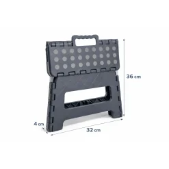 HEM Opvouwbare Opstapkruk – Inklapbaar Krukje 29x22x22 Cm – Draagvermogen Tot 130 Kg