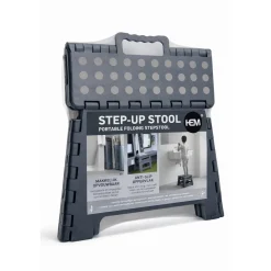 HEM Opvouwbare Opstapkruk – Inklapbaar Krukje 29x22x22 Cm – Draagvermogen Tot 130 Kg