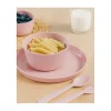 Hem Serviesset 24-delig - Picknickset Voor Camping Roze - Bestekset