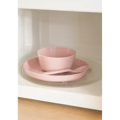 Hem Serviesset 24-delig - Picknickset Voor Camping Roze - Bestekset