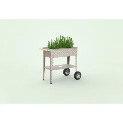 Herstera Garden Plantenbak Barcelona Taupe Hg08928403 - Bloembak -75x35x80 Cm