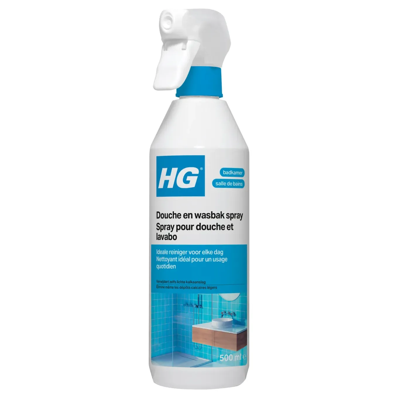 HG Badkamerreiniger Douche En Wasbak Spray - 0,5L