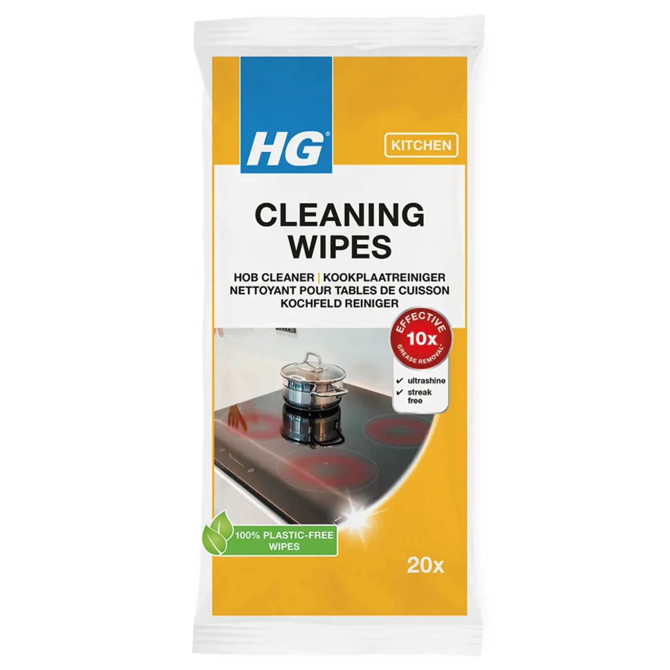 HG Keukenreiniger Wipes - 20 Stuks