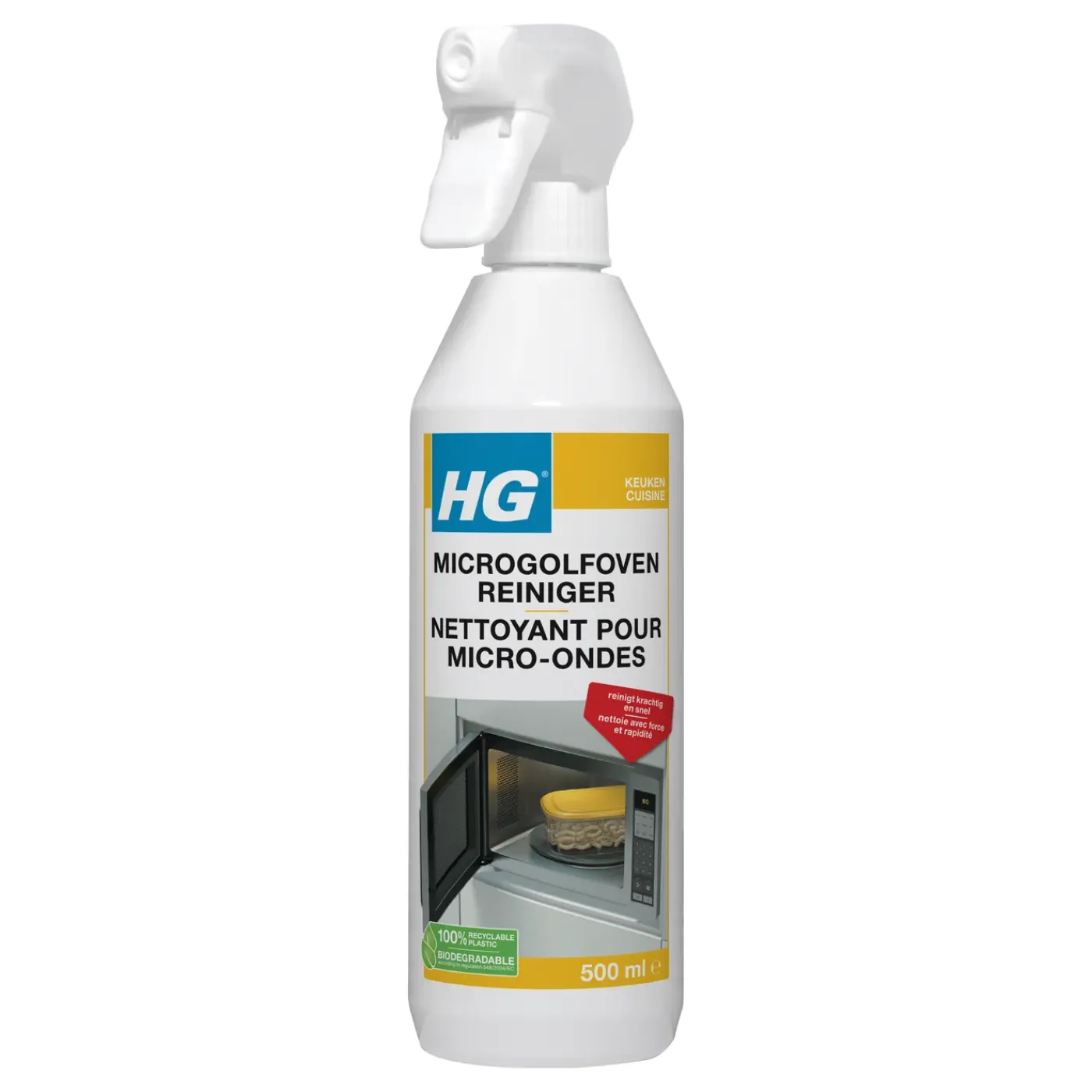HG microgolf reinigingsspray 500ml