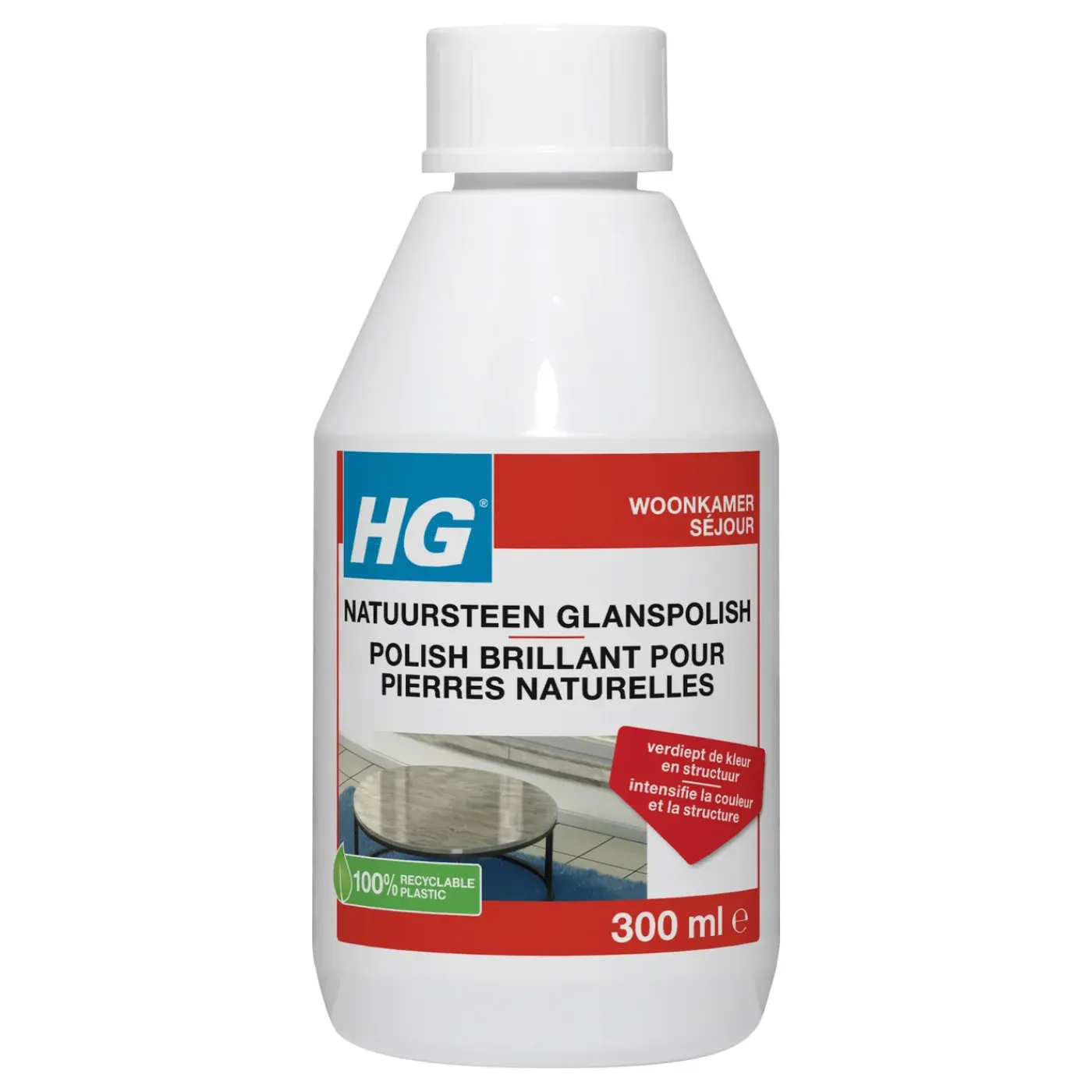 HG Natuursteen glans polish 300ml