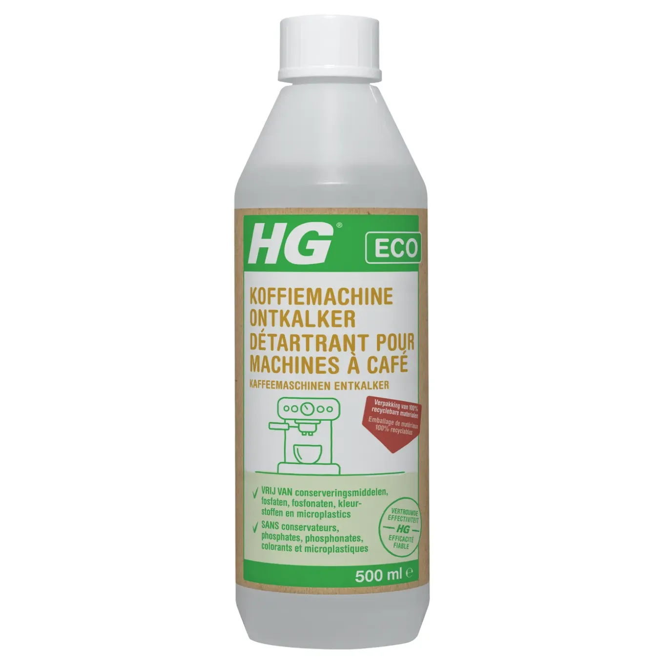 HG ontkalker met citroenzuur 500ml