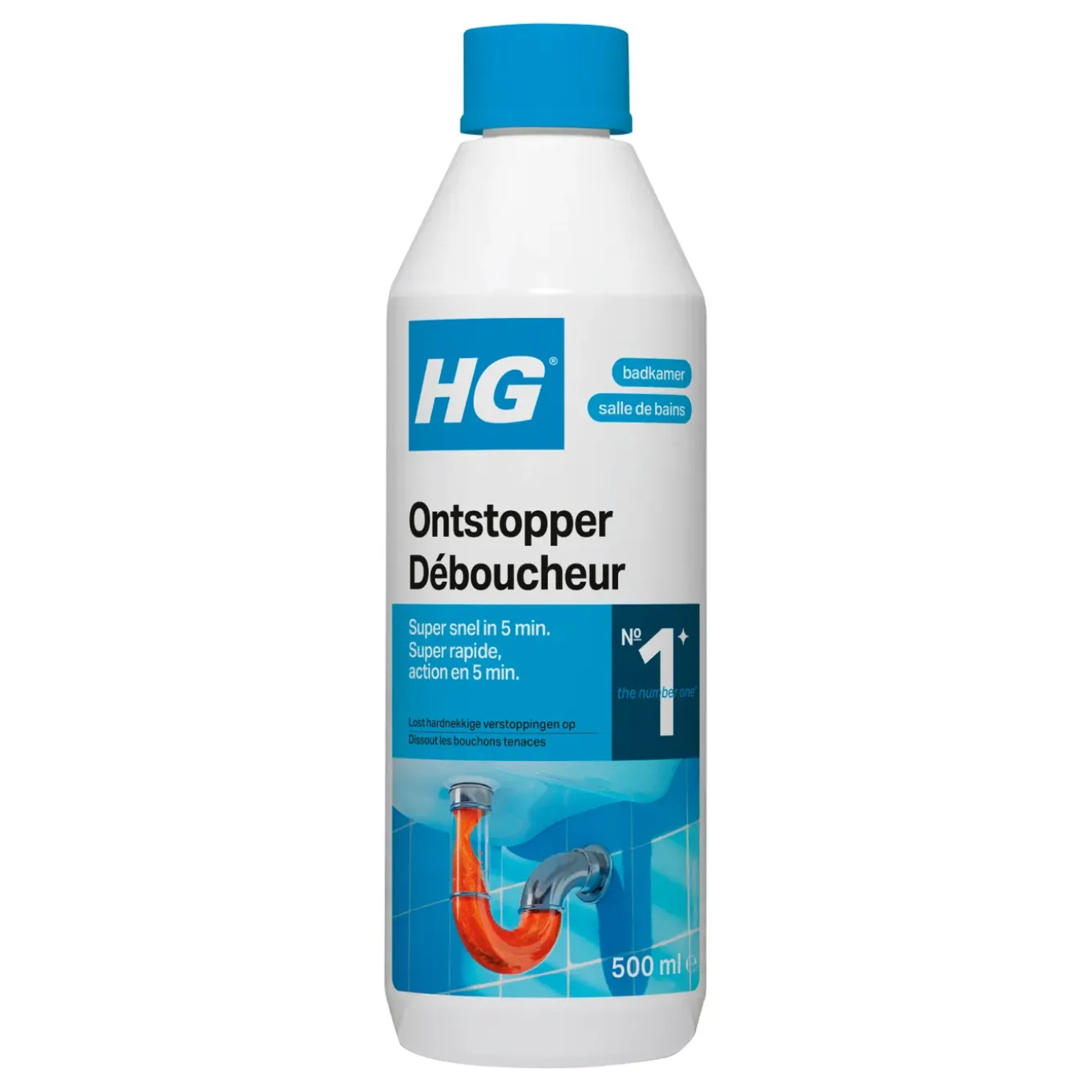 HG vloeibare ontstopper 500ml