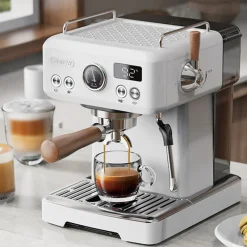 Hibrew - Koffiemachine - H10 PLUS - Halfautomatisch 20 Bar Snelle Verwarming