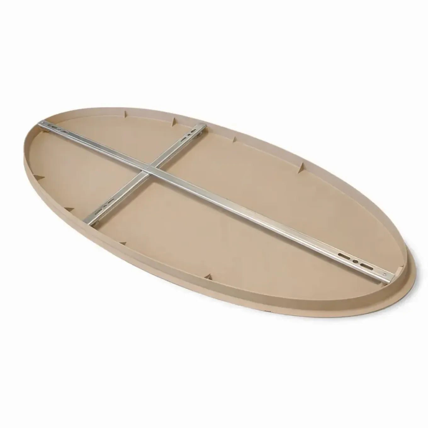 Highlight Plafondplaat Ovaal 100 X 35cm Zonder Gaten Beige