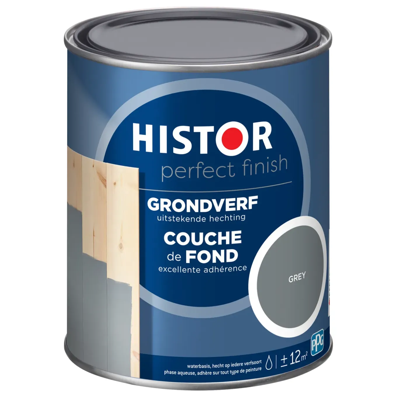 Histor Perfect Finish grondverf grijs 0,75L