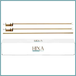 Hixa Decoratieframe Tafelklem Decoratie Goud Verstelbaar 135 Tot 250 Cm Metaal