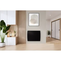 HJM elektrisch radiator Thalie 1500W keramische traagheid zwart