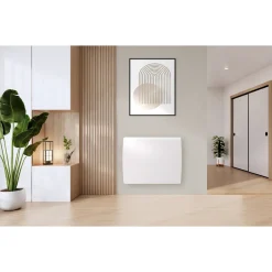 HJM elektrisch radiator Thalie 1500W keramische traagheid wit