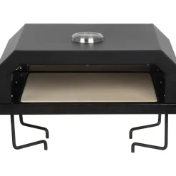 Habitat et Jardin H&j - Pizzello- Barbecue Pizzaoven - 40 X 35 X 28 Cm - Zwart