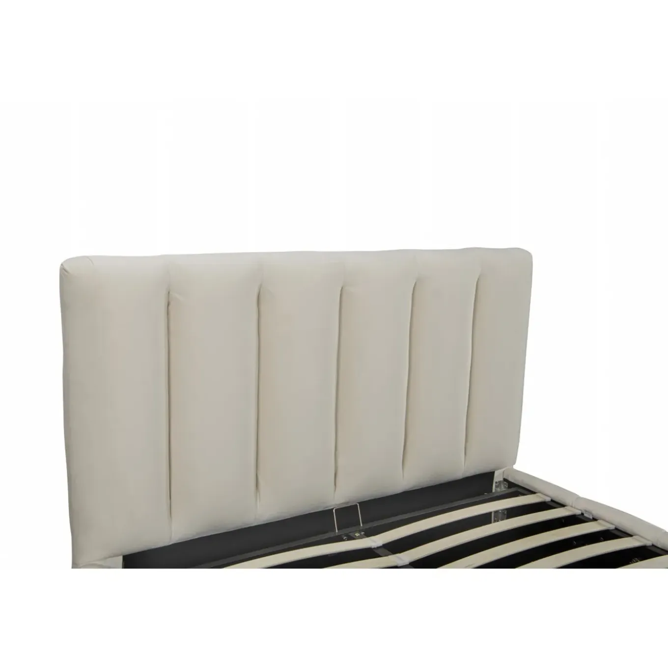 H&j - Tweepersoonsbed Met Opbergruimte Bed 160 X 200 Cm -annie - Beige - Lichtbruin