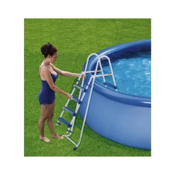 Habitat et Jardin H&j - Zwembadtrap Zwembad Trap - Hoogte 122 Cm
