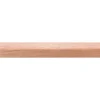 Hoeklat - Hardhout - Onbehandeld - 20x20mm - 270cm