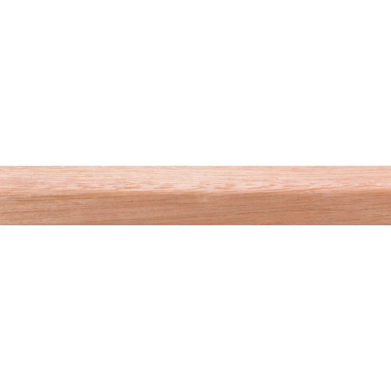 Hoeklat - Hardhout - Onbehandeld - 20x20mm - 270cm