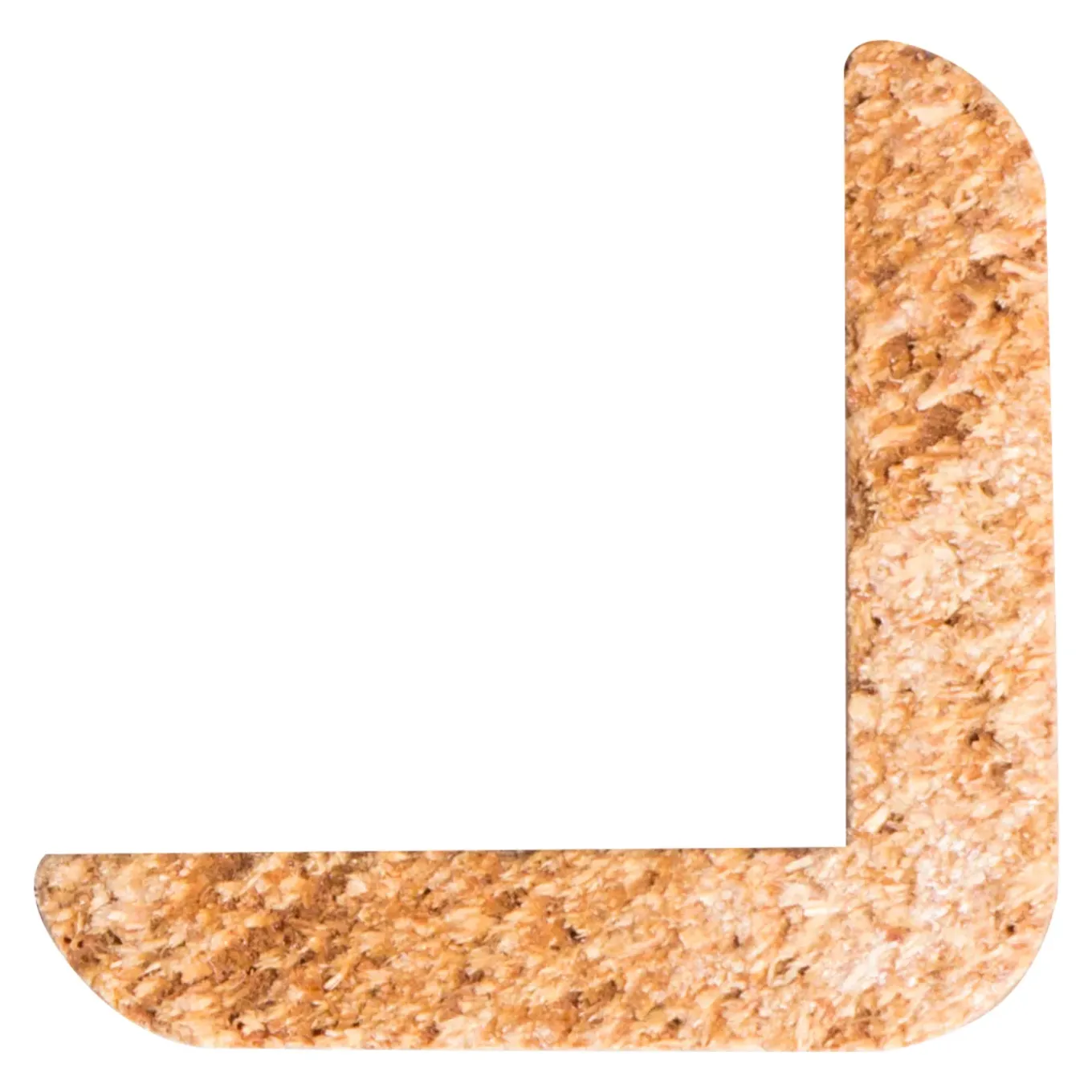 Hoeklat - Hardhout - Onbehandeld - 20x20mm - 270cm