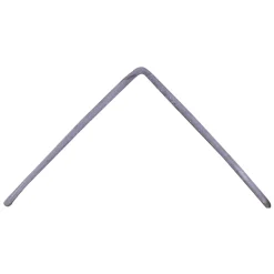 Hoekprofiel - PVC grijs - 25x25mm 2,6m - zelfklevend